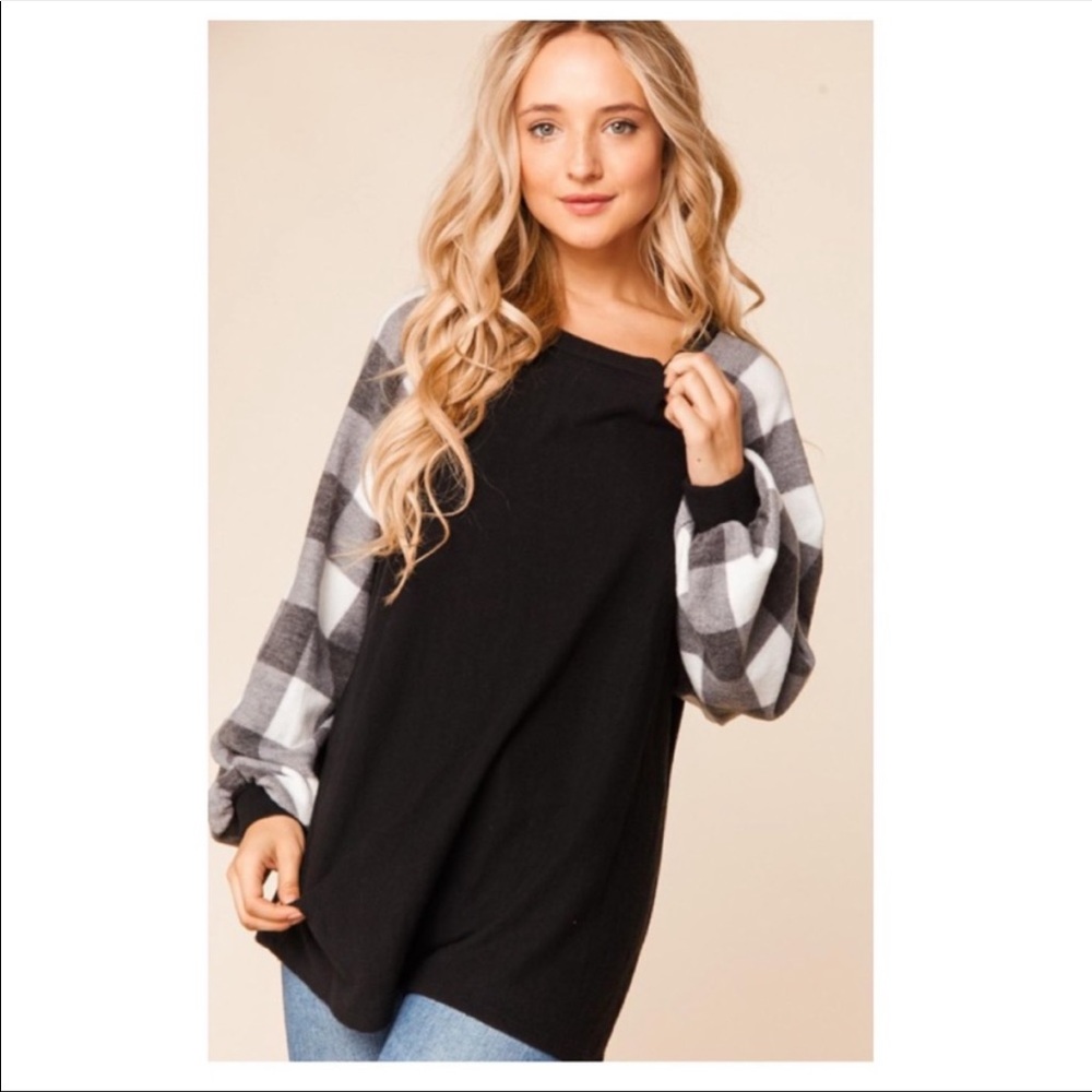 HACCI Cashmere feel knit top